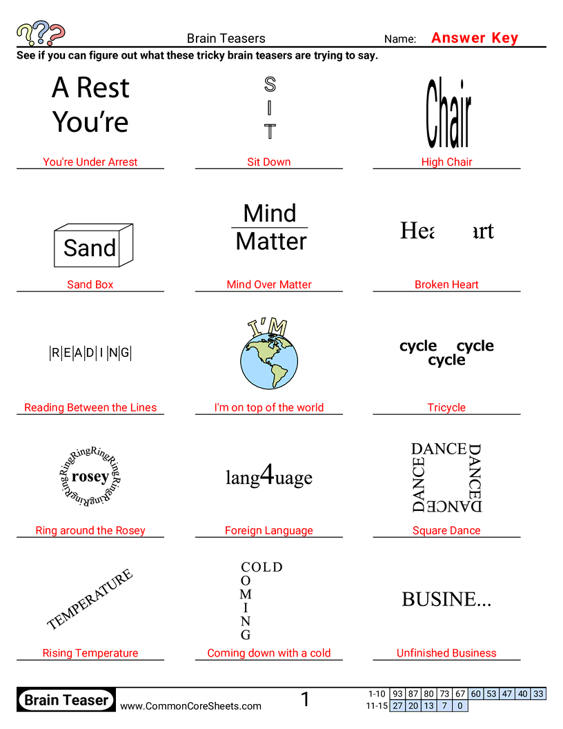Fun Worksheets -  worksheet